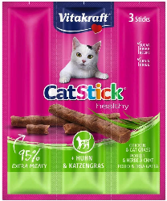 Vitakraft CatStick Chicken & Catgrass 12g 3pcs
